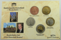 BRD KMS SET  BREMEN #ns02 0207 - Mint Sets & Proof Sets