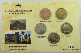 BRD KMS SET  RHEINLAND PFALZ #ns02 0205 - Mint Sets & Proof Sets