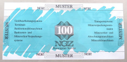 BRD BANKNOTE 100  MUSTER BANKNOTE 100 #alb051 1553 - Other & Unclassified