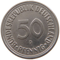 BRD 50 PFENNIG 1968 D  #a061 0643 - 50 Pfennig