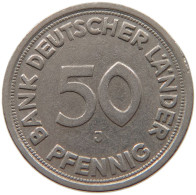 BRD 50 PFENNIG 1949 J  #c045 0361 - 50 Pfennig