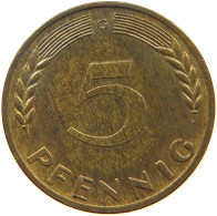 BRD 5 PFENNIG 1967 G  #a073 0985 - 5 Pfennig