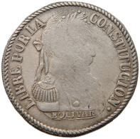 BOLIVIA 4 SOLES 1830 JL  #t107 0251 - Bolivia