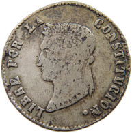 BOLIVIA 4 SOLES 1858 FJ  #t090 0493 - Bolivie