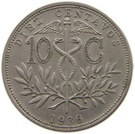 BOLIVIA 10 CENTAVOS 1936  #t060 0365 - Bolivië