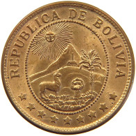 BOLIVIA 50 CENTAVOS 1942  #s023 0269 - Bolivie