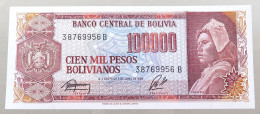 BOLIVIA 100000 PESOS 1984  #alb049 0041 - Bolivia