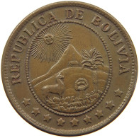 BOLIVIA 50 CENTAVOS 1942  #c080 0397 - Bolivië