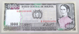 BOLIVIA 1000 PESOS 1982  #alb049 0017 - Bolivië