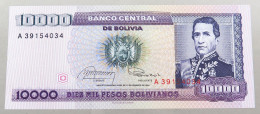 BOLIVIA 10000 PESOS 1984  #alb049 0027 - Bolivië