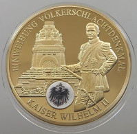 BRD MEDAILLE  EINWEIHUNG VÖLKERSCHLACHTDENKMAL #sm11 0241 - Sonstige & Ohne Zuordnung