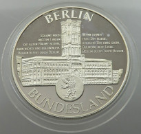 BRD MEDAILLE  BERLIN BUNDESLAND 1 OZ SILBER #sm06 0429 - Sonstige & Ohne Zuordnung