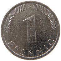 BRD PFENNIG 1976 G SILVER PLATED #c071 0321 - 1 Pfennig