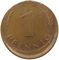 BRD PFENNIG 1971 G DEZENTRIERT #c039 0237 - 1 Pfennig