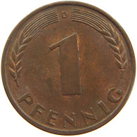 BRD PFENNIG 1949 D  #a067 0397 - 1 Pfennig