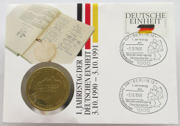 BRD NUMISBRIEF / STATIONERY MEDAILLE 1990  #ns01 0183 - Other & Unclassified