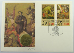 BRD NUMISBRIEF / STATIONERY 5 MARK 1989 ZWICKAU #ns02 0165 - Other & Unclassified