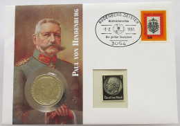 BRD NUMISBRIEF / STATIONERY 5 MARK  HINDENBURG #ns01 0109 - Other & Unclassified