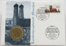 BRD NUMISBRIEF / STATIONERY 2 MARK 1992 G  #ns01 0025 - Autres & Non Classés