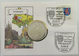 BRD NUMISBRIEF / STATIONERY  SACHSEN ANHLAT #ns02 0203 - Andere & Zonder Classificatie