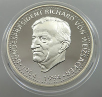 BRD MEDAILLE 1994 BUNDESPRÄSIDENT RICHARD VON WEIZSÄCKER #sm06 0321 - Autres & Non Classés