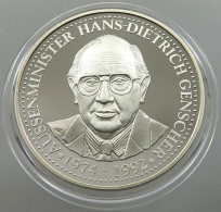 BRD MEDAILLE 1993 HANS DIETRICH GENSCHER #sm06 0353 - Autres & Non Classés