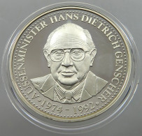 BRD MEDAILLE 1993 HANS DIETRICH GENSCHER #sm06 0355 - Autres & Non Classés