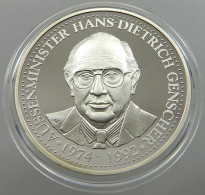 BRD MEDAILLE 1993 HANS DIETRICH GENSCHER #sm06 0339 - Autres & Non Classés