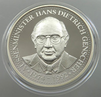 BRD MEDAILLE 1993 HANS DIETRICH GENSCHER #sm06 0345 - Autres & Non Classés