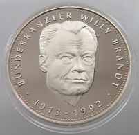 BRD MEDAILLE 1992 WILLY BRANDT 1913-1992 #alb023 0053 - Autres & Non Classés