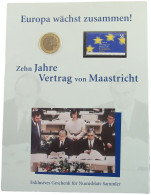 BRD SET EURO + BRIEFMARKE  MAASTRICHT #bs15 0015 - Münz- Und Jahressets