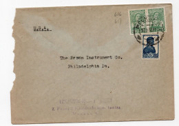 1939 : Brief Moskau - Usa - Briefe U. Dokumente