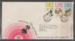 Hong Kong 1975 Birds FDC - FDC