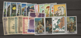 1967 MNH San Marino, Postfris** - Komplette Jahrgänge