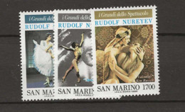 1989 MNH San Marino, Mi 1424-26 Postfris** - Unused Stamps