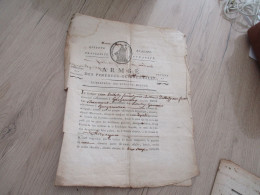 Révolution Armée Des Pyrénées Orientales  Citoyen Mingué AN III Promesse De Fourniture Charrette....autographes - Documentos