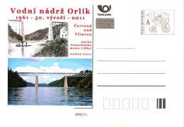 CDV C Czech Republic The Orlik River Dam And Bridge 2011 - Water