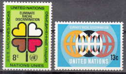 UNITED NATIONS NY   SCOTT NO 220-21   MNH     YEAR  1971 - Ongebruikt