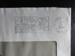 MONACO - Flamme - 2005 -en Franchise - Notre-Dame De Laghet - Poststempel