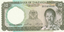 Tanzania, 10 Shillings  1966 P-2  UNC - Tansania