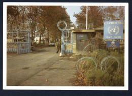 UNPROFOR .(United Nations Protection Force). Camp Pleso ( Zagreb). L'entrée Sud De La Base. - Other Wars