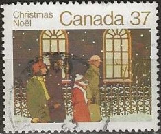 CANADA 1983 Christmas. Churches - 37c. - Family Walking To Church FU - Used Stamps