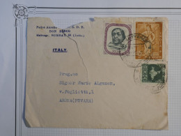 DF1  INDIA   LETTRE   1965  BOMBAY  A ARONA ITALIA   +AFF. INTERESSANT ++ - Cartas & Documentos