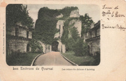 BELGIQUE - Châtelet - Tournai - Les Ruines Du Château D'Antoing - Colorisé - Carte Postale Ancienne - Châtelet