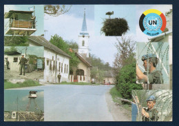 UN Belgium. (Nations Unies, Belgique).  Multivues, Soldats Belges, église, Nid De Cigognes. A Situer. - Andere Oorlogen