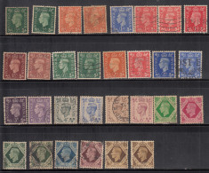 KGVI Series 1937 - 1952, Great Britian Used - Usati