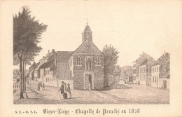 BELGIQUE - Vieux Liège - Chapelle De Paradis En 1830 - Carte Postale Ancienne - Luik