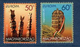 Hongrie, Yv 3645, 3646, Mi 4514, 4515, Europa, Magyarország, Hungary, - Unused Stamps