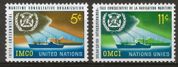 NATIONS-UNIES - NEW-YORK: **, N° YT 119 Et 120, TB - Ongebruikt