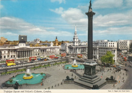 Postcard Trafalgar Square London By John Hinde My Ref B26280 - Trafalgar Square